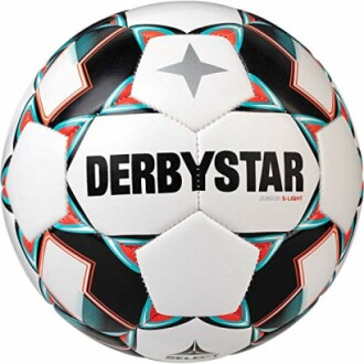 Voetbal met Derbystar logo en kleurrijk ontwerp