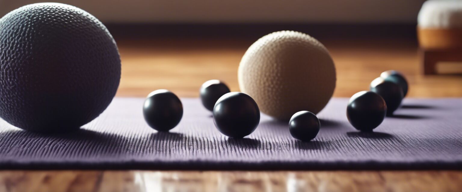 Massage balls and wellness products